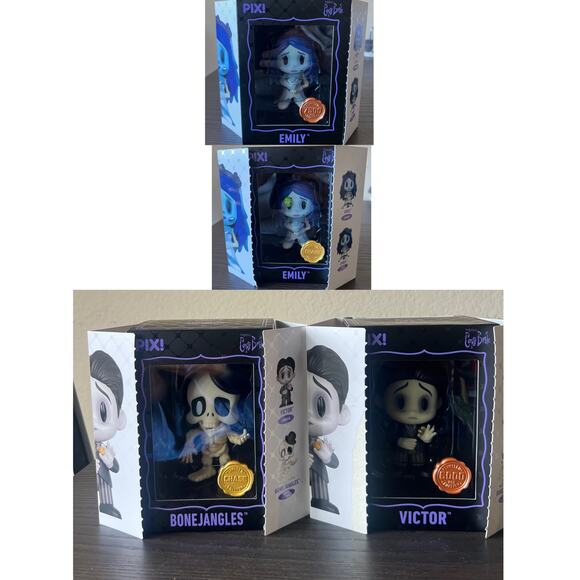 LIMITED EDITION CHASE BUNDLE Emily Victor Corpse Bride Thrilljoy Pix Bonejangles - Picture 2 of 2